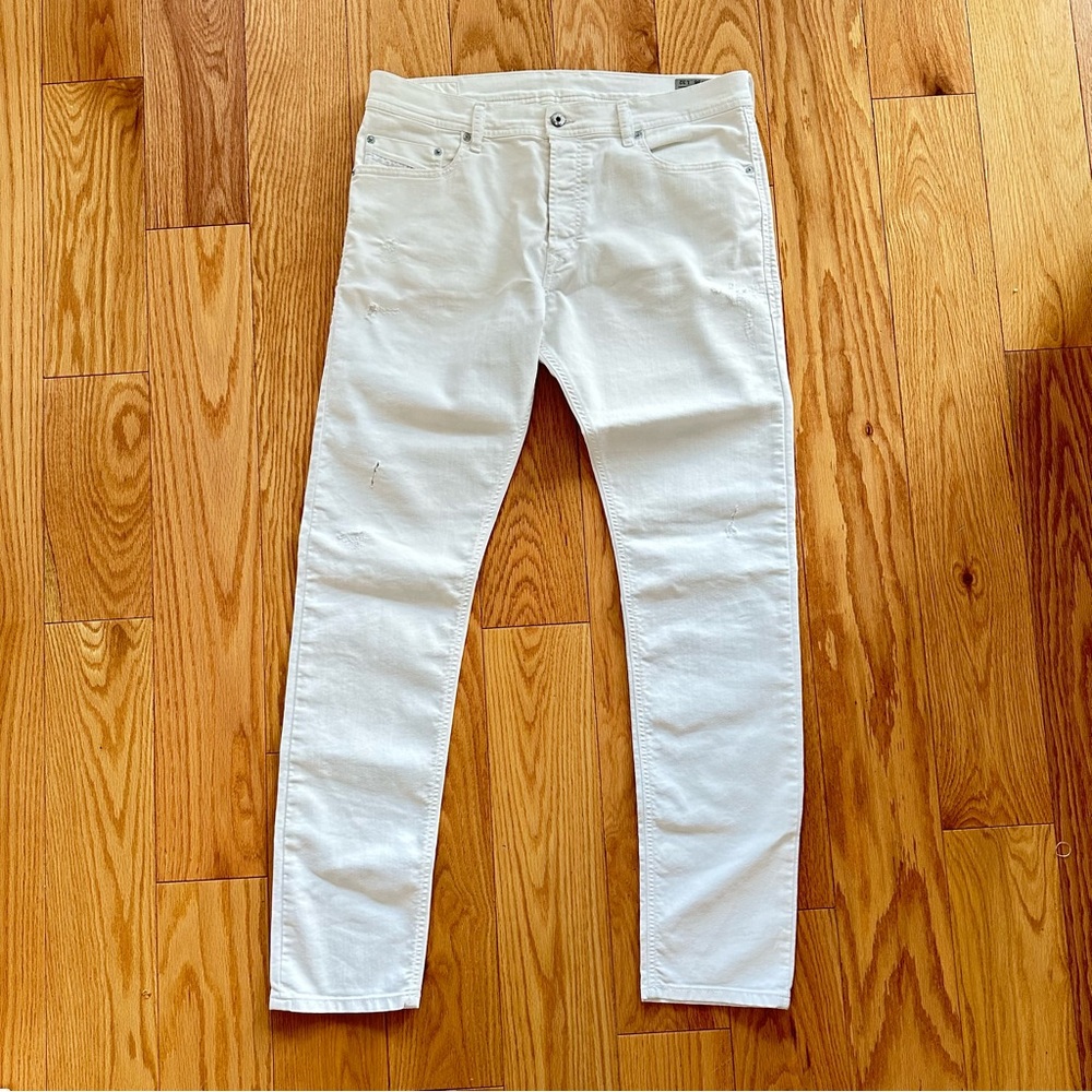 Diesel men’s jeans white 36 slim carrot Tepphar